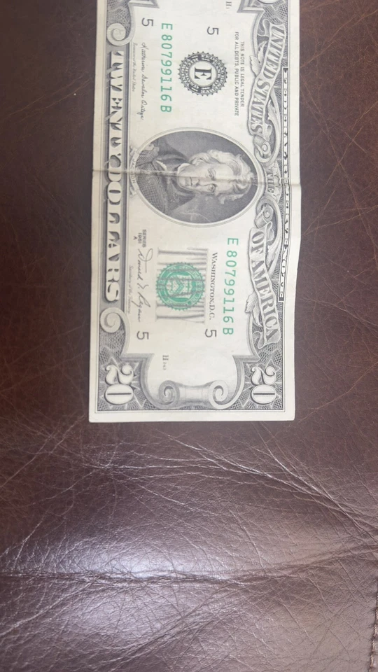 1981A $20 Richmond Federal Reserve Note/Circulated Fr # 2074-D (READ description - Image 3 of 3