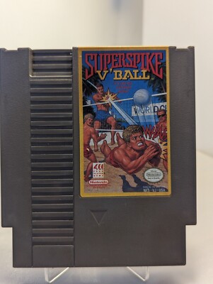 Superspike V'Ball Original Nintendo NES game tested & working | eBay