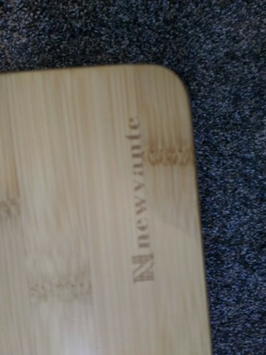 Laptop Desk Nnewvante Adjustable Red,k Table 100% Bamboo With USB Fan - 第 5/8 張圖片