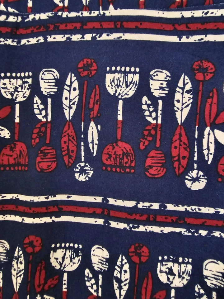 Pantalones Legging LuLaRoe Mujer Talla Alta y Curvilíneos Multicolor Círculos Gamuza Foto 4 de 4