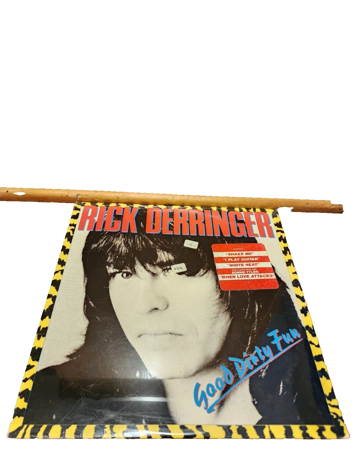 33 RPM Vinyl Records Rick Derringer