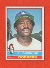 1976 Topps Al Downing Card #605  FREE SHIPPING     LA Dodgers