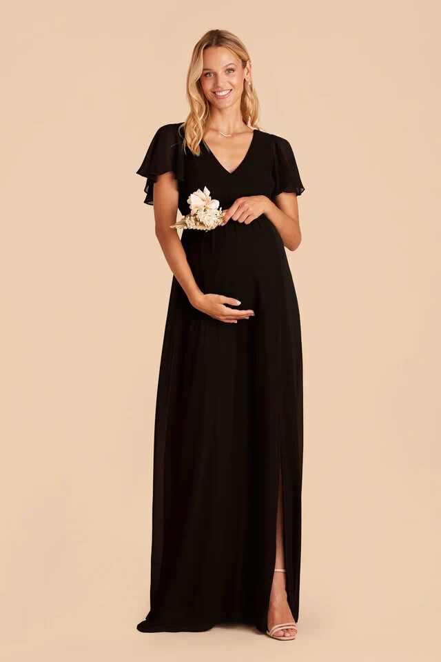 Birdy Grey- Black Maternity Friendly Bridesmaid Dress Birdy Grey- Black Maternity Friendly Bridesmaid Dress