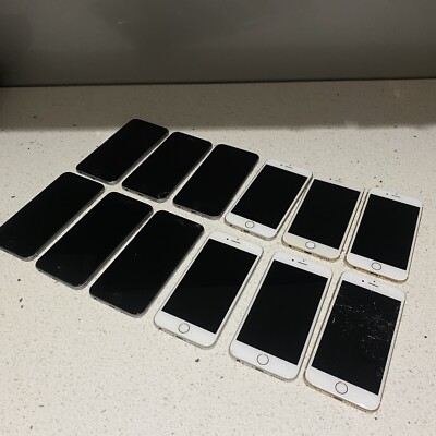12 X iPhone 6 & 6s, 16GB, 32GB, 64GB, Faulty For Parts #21 | eBay