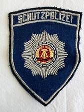 Vintage Military East GERMANY SCHUTZPOLIZEI Rare 3&rsquo;x 4.2&rsquo; Patch Brand New
