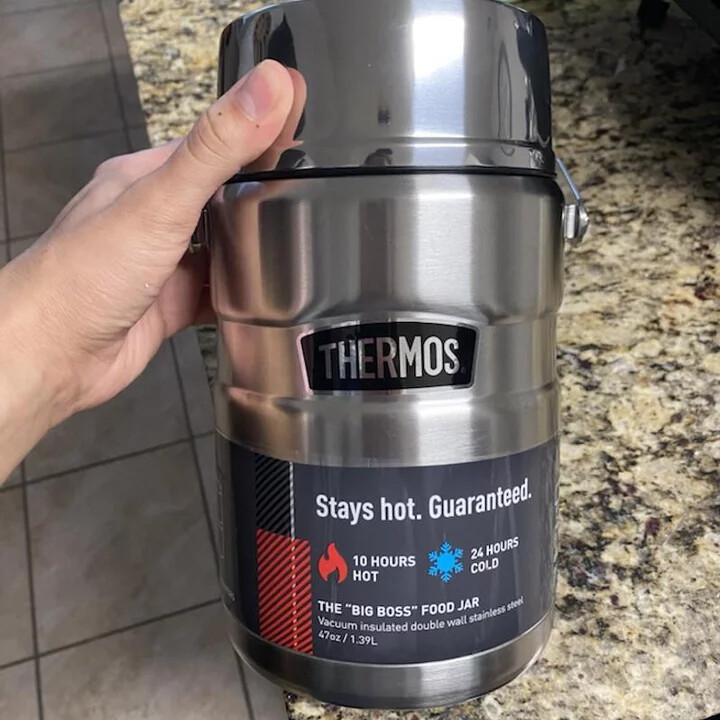 Thermos 47oz Stainless King Vacuum Insulated Food Jar Stainless Steel