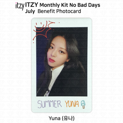 ITZY リュジン NO BAD DAYS トレカ ITZY No Bad Days Monthly Kit July Official Photocard
