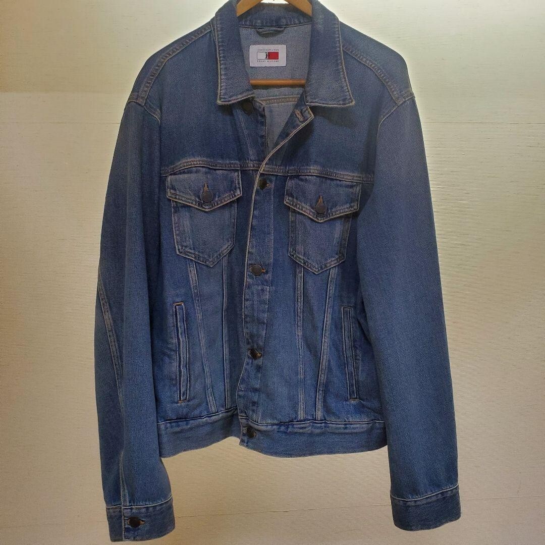 Tommy Hilfiger x Lewis Hamilton Denim Jacket Size XL Rare Authentic
