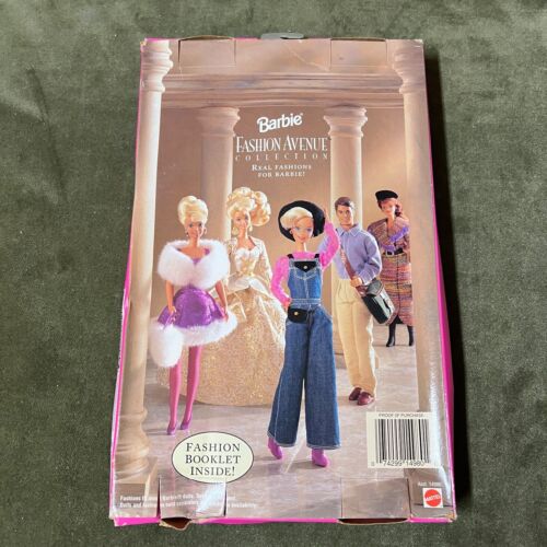 1995 BARBIE FASHION AVENUE DENIM MIT GOLD JACKE - 14980 - OVP - Bild 2 von 8