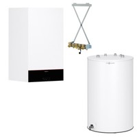 Viessmann Gasbrennwert Paket Vitodens 200-W B2HF 25 Kw Vitocell 100-W 150 Liter