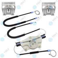 FüR VW Golf IV (1J1) 2/3 TüRer Fensterheber Reparatursatz Seilzug - Vorne Links
