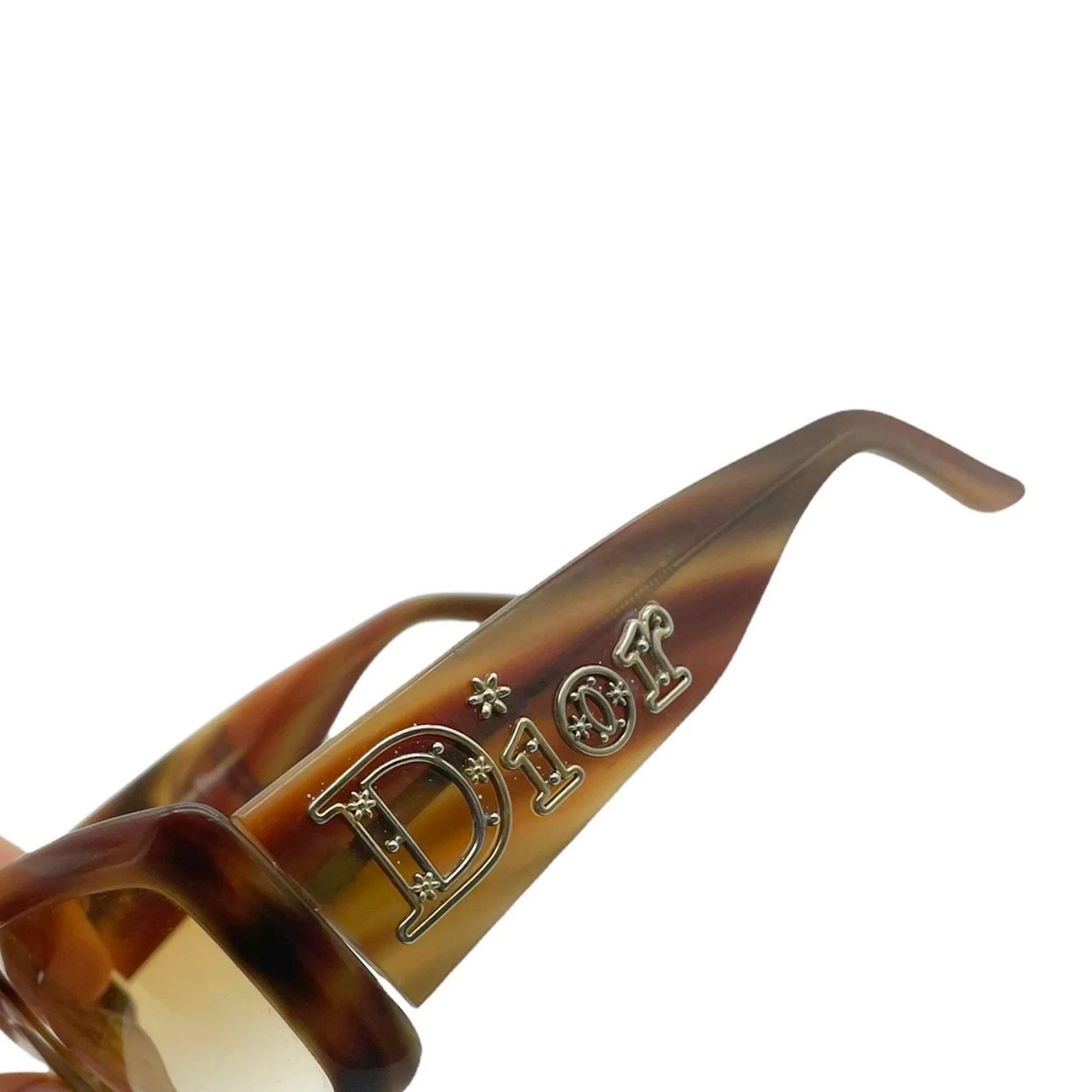 NEW Christian Dior Aventura 2W9ID Brown Gold Square Women’s Sunglasses Austria image 2