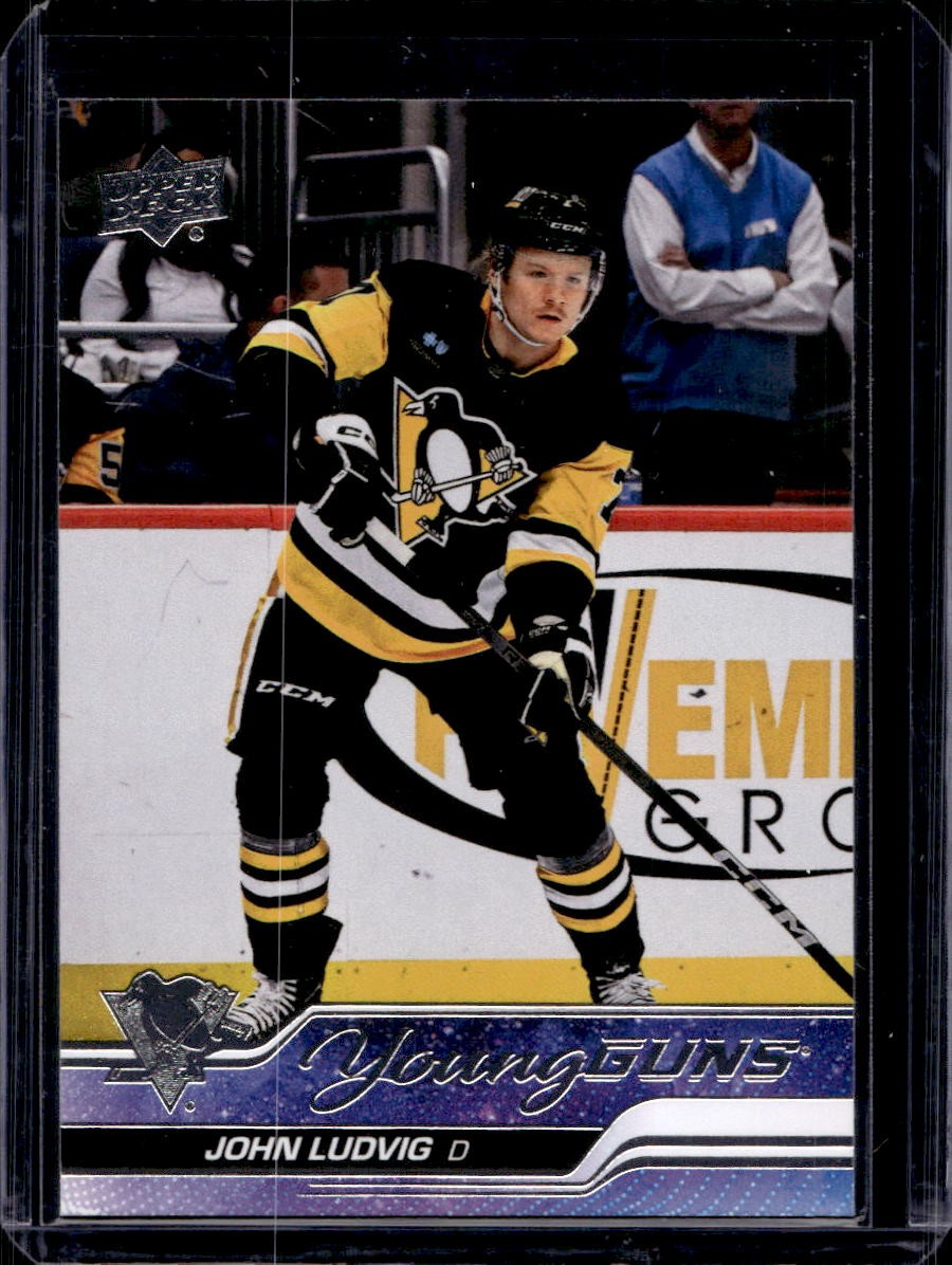 John Ludvig 2023-24 Upper Deck #490 Young Guns Rookie Qty Available