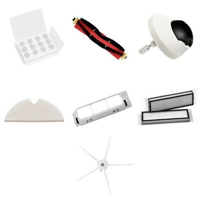 Replacement Roller Brush Main Brush Guard Sweeping Robot Wheel for