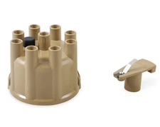 ACCEL 8320ACC Distributor Cap & Rotor - Socket Style - Tan