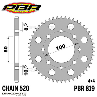 KETTENSATZ KRONE RITZEL GETRIEBE PBR / EK FÜR KAWASAKI KX 250