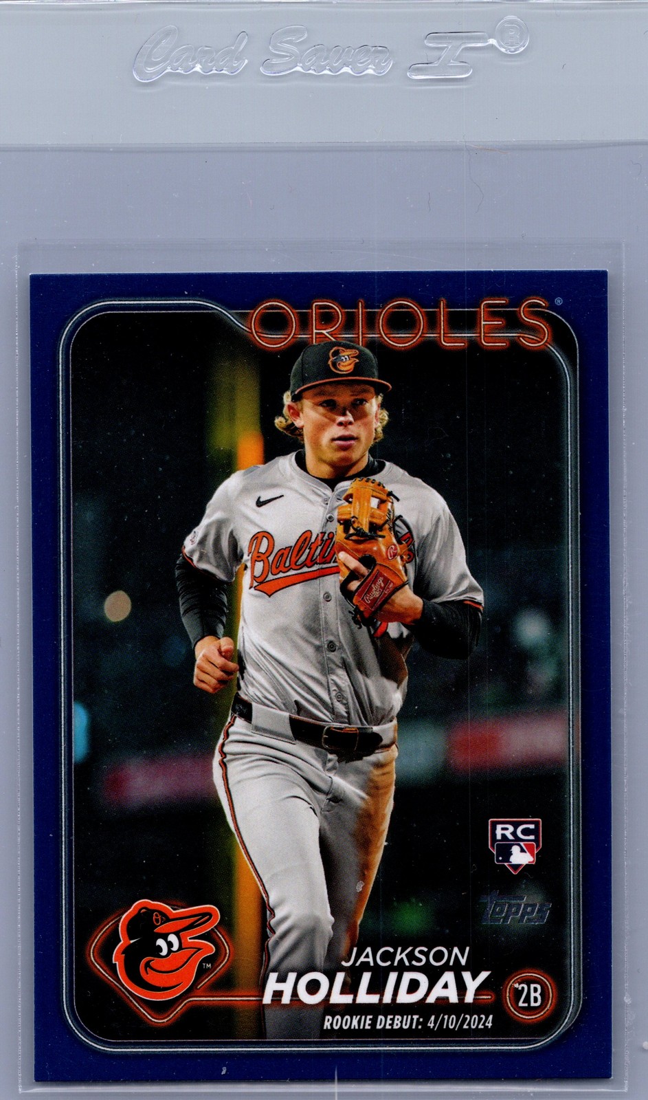 2024 Topps Update #US97 Jackson Holliday Royal Blue