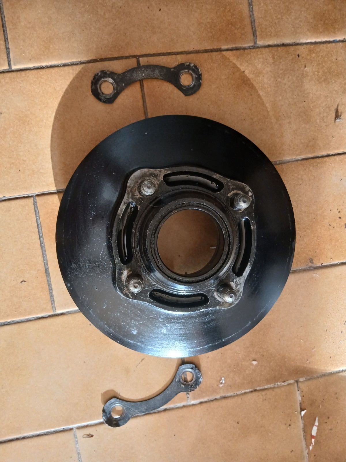 MOZZO FLANGIA PORTA CORONA  YAMAHA RD 350 LC 4l0