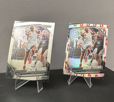 Panini 2025 WNBA Prizm Jackie Young Las Vegas Aces #23 logo and base