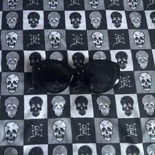 Forever 21 Goth Alt Style Round Black Sunglasses