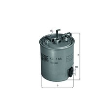Kraftstofffilter MAHLE KL 188 für Jeep Grand Cherokee II