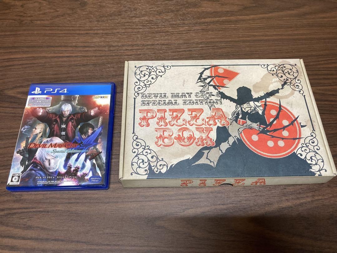 Devil May Cry 4 Special Edition E-Capcom Limited Pizza Box | eBay