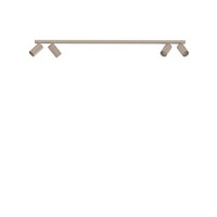 Deckenleuchte Beige Schwenkbar 130 Cm GU10 Schlafzimmer Deckenlampe Wohnzimmer