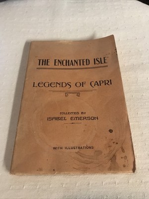 1935 XIII. The Enchanted Isle - Legends Of Capri - Paper Book Printed In Italy