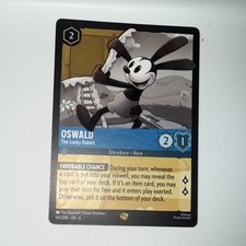Oswald - The Lucky Rabbit #6 Prices | Lorcana Promo | Lorcana Cards Oswald - The Lucky Rabbit #6 Prices | Lorcana Promo | Lorcana Cards