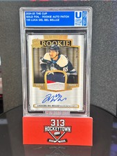 2024-25 Upper Deck The Cup Luca Del Bel Belluz #135 Gold Foil /24 Patch