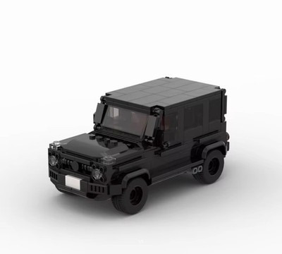 German Performance Offroad Mini Brick Modell 400 Teile   Display Sammlerauto  