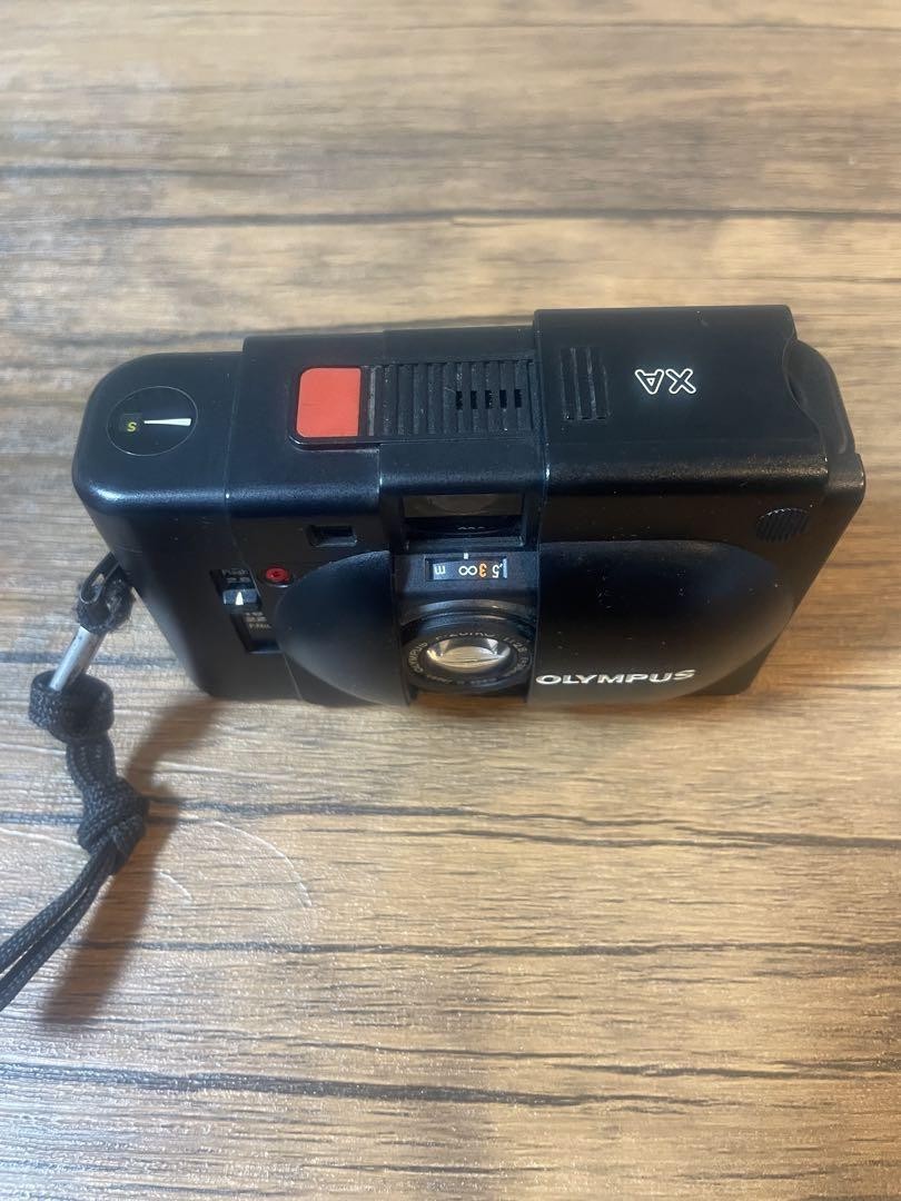 OLYMPUS XAコンパクトフィルムカメラ35mm f2.8 Olympus XA 35mm Film Camera Compact 35mm f/2.8 No Customs
