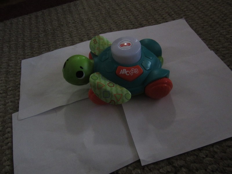 Fisher-Price Linkimals Sit-to-Crawl Sea Turtle, Light-up Music Alphabet, Numbers