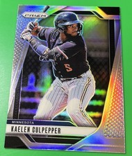Kaelen Culpepper 2025 Panini Prizm (RC,SP) Silver Prizm #9 Minnesota Twins