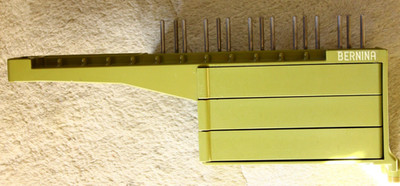 Vintage Bernina 730 Record Sewing machine Accessory Box Thread Rack Storage ONLY