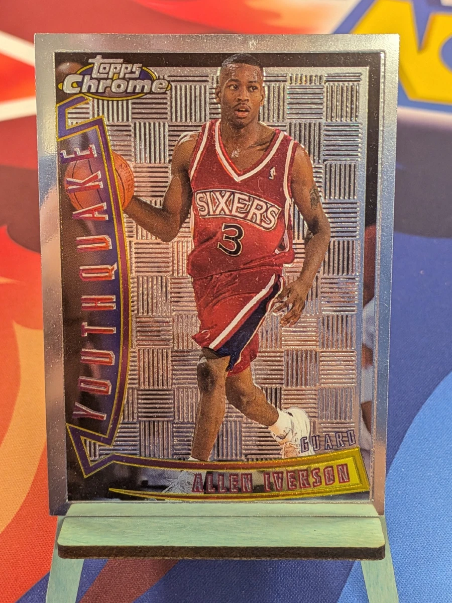 Topps Allen Iverson Basketball ungraded Sports Trading Cards