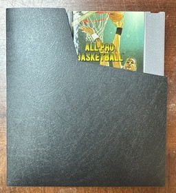 original All-Pro Basketball complete in box nintendo nes nba game