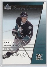 2002-03 Upper Deck Rookie Update Sandis Ozolinsh #4 0q3