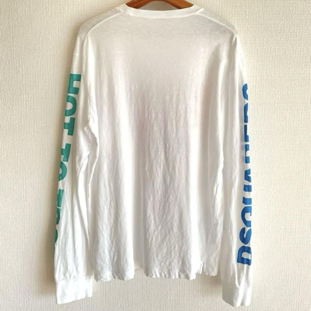 Dsquared2 Long Sleeve Cut And Sew Top Size S | eBay