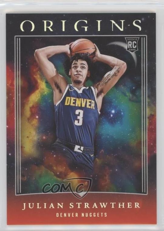 2023-24 Panini Origins Red Julian Strawther #50 Rookie RC 0v33