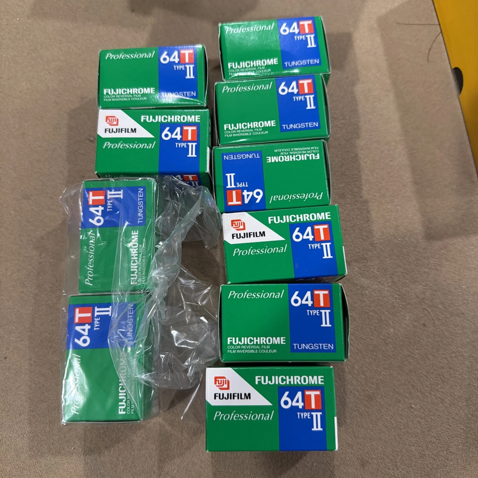 Fujifilm Fujichrome 64T Tungsten Type II Color slide film 35mm roll lot of 10 image 1