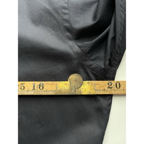 Spencer Hart Shirt Mens Size 15” Black Concealed Buttons - Picture 11 of 13