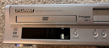 Sylvania SSD800 Hi-Fi VHS DVD VCR Video Cassette Tape Recorder Player TESTED