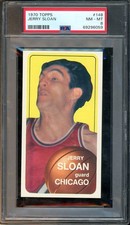1970 Topps #148 Jerry Sloan RC NM-MT PSA 8 Chicago Bulls 6059
