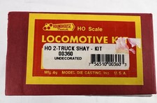 HO ROUNDHOUSE 2 TRUCK SHAY 42T LOCO KIT 360 Undecorated
