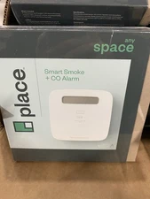 Any Space-Smart Smoke and Carbon Monoxide Detector and Alarm-Hardwired w/Battery