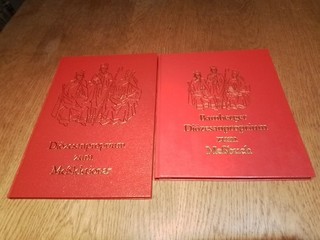 MESSBÜCHER BAMBERG von 1985 / 1989 DIÖZESANPROPRIUM ZUM MESSBUCH MESSLEKTIONAR