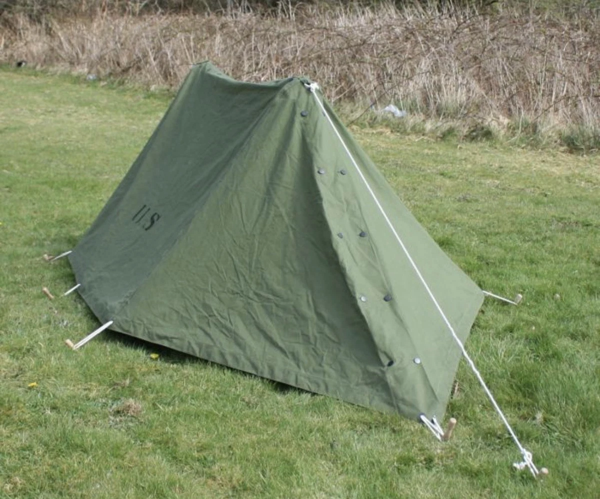 Shelter Half In Original Vietnam War Personal & Field Gear for
