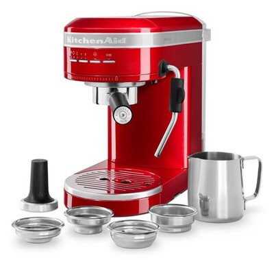 KitchenAid Artisan Espressomaschine, Siebträger Liebesapfel Rot 5KES6503ECA