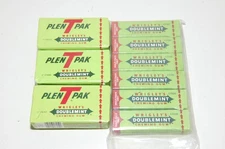 Lot of 8 Vintage Wrigley's Double Mint Gum Box Collection USA